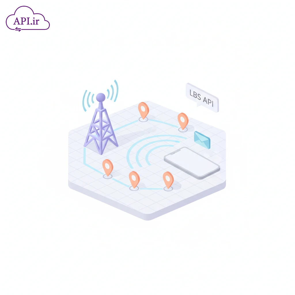 وب سرویس و API ارسال پیامک منطقه ای (LBS و نقشه)