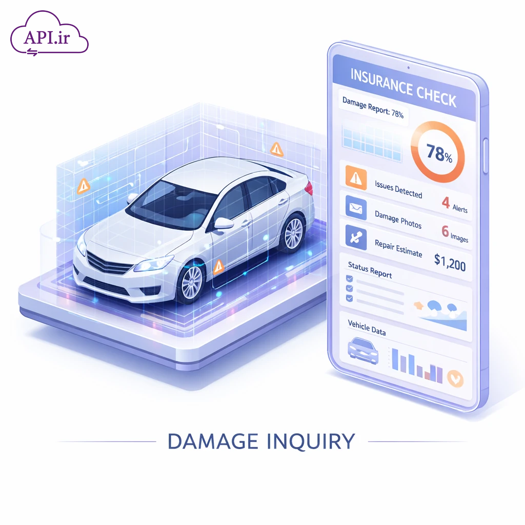 وب سرویس و API استعلام سوابق بیمه‌نامه شخص ثالث وسایل نقلیه