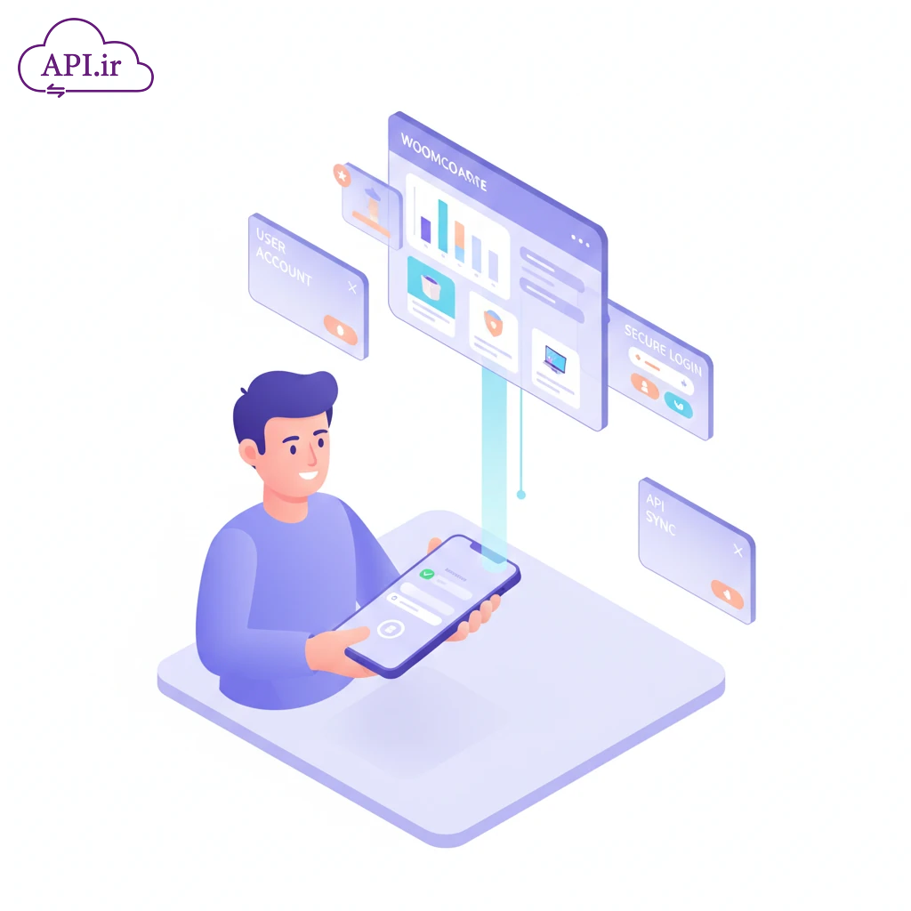 وب سرویس و API سازگار با تایید حساب کاربری ووکامرس