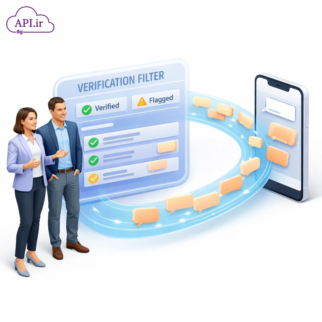 وب سرویس و API پیامک سفید