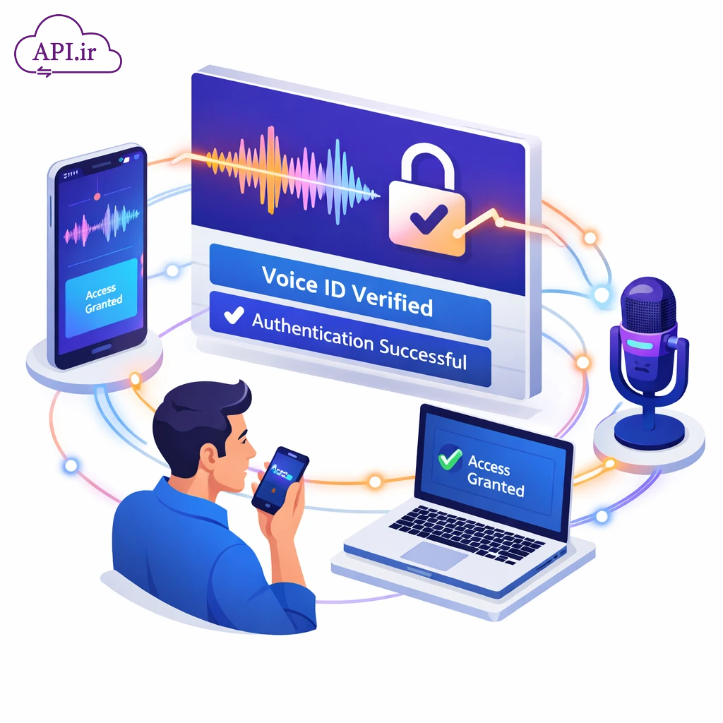  وب سرویس پیامک صوتی برای احراز هویت