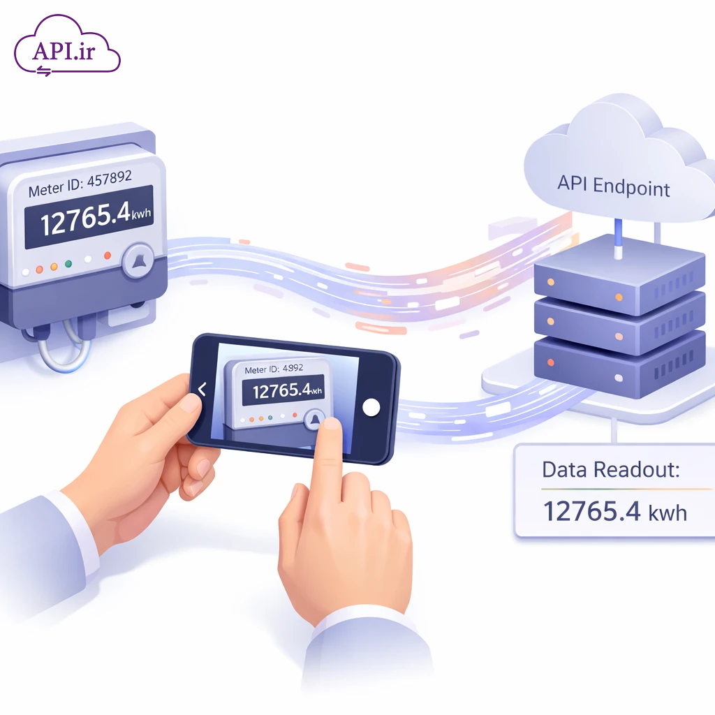 وب‌سرویس خواندن خودکار کنتور برق دیجیتال از روی عکس (API)