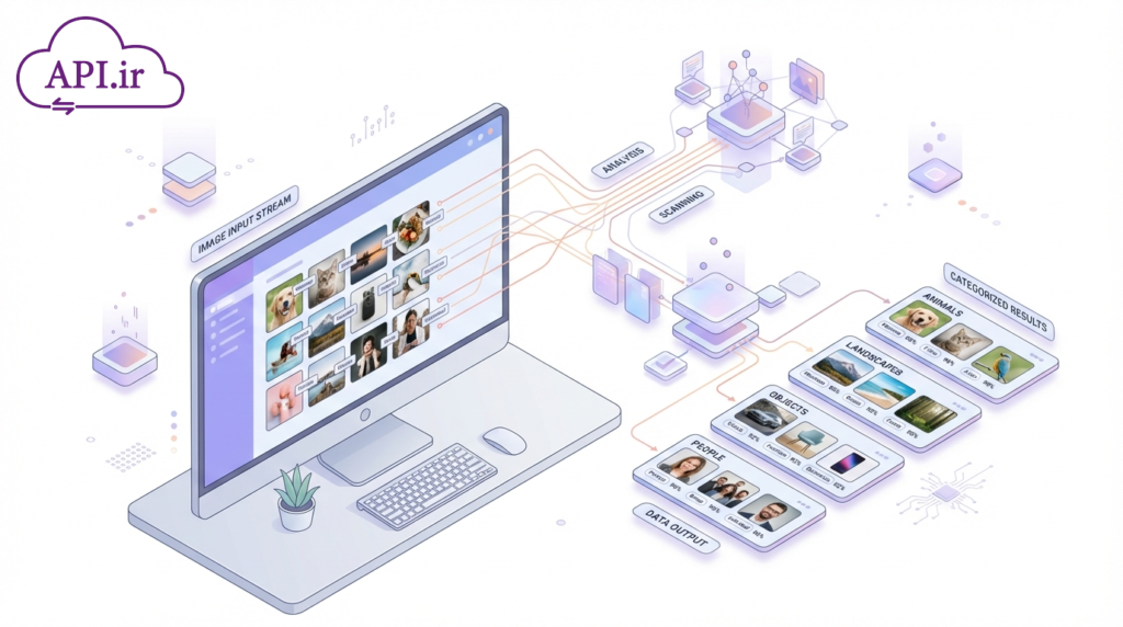 وب‌سرویس‌ و API تشخیص و دسته‌بندی تصویر