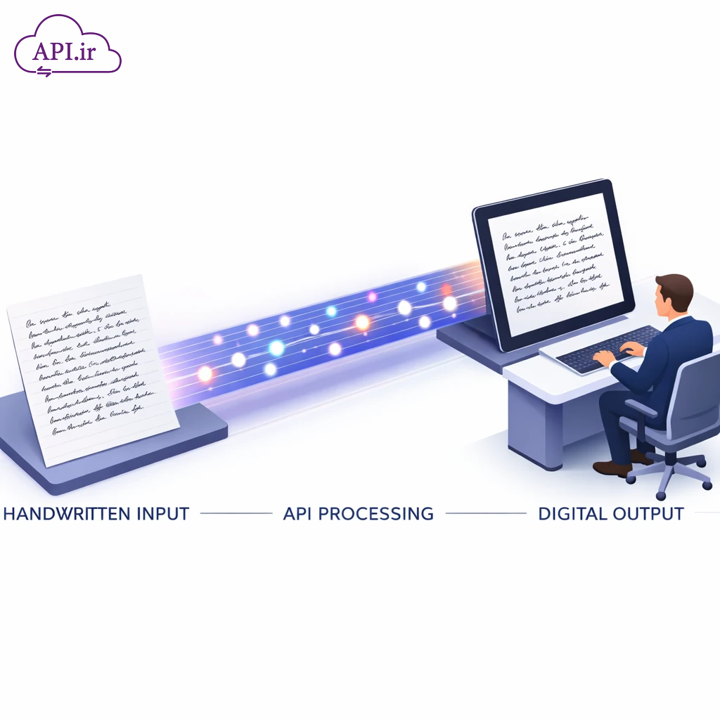 پیاده‌سازی OCR دستخط راهنمای استفاده از API تشخیص دستنوشته