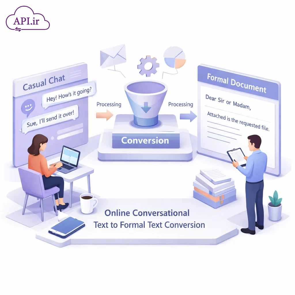 چگونه متن‌های چت و محاوره را به نامه اداری تبدیل کنیم؟