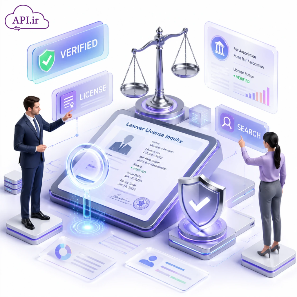 وب سرویس استعلام پروانه وکیل