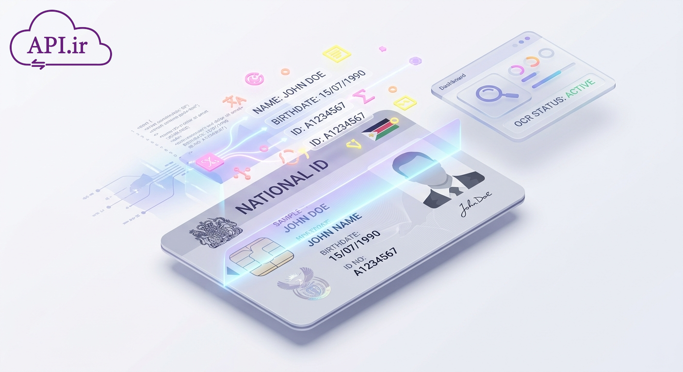 استخراج متن کارت ملی (OCR)
