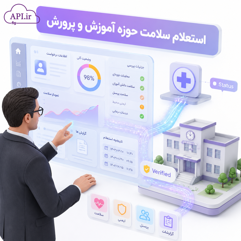استعلام سلامت حوزه آموزش و پرورش