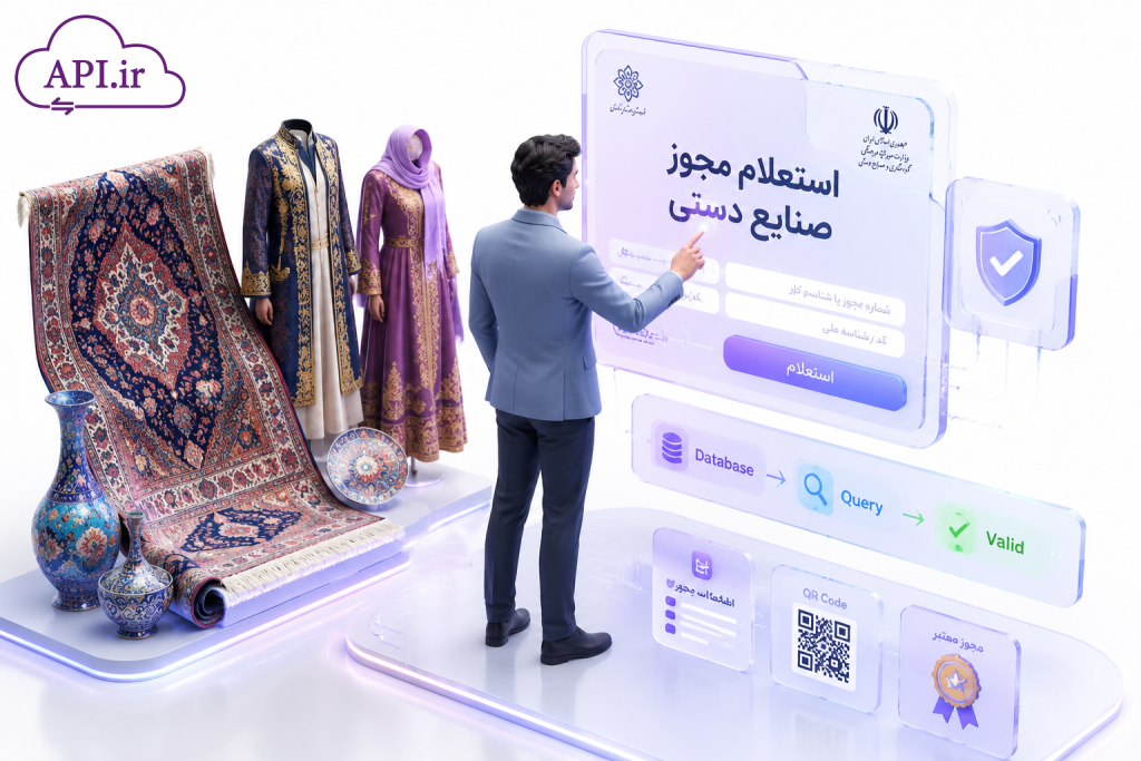 استعلام مجوز صنایع دستی