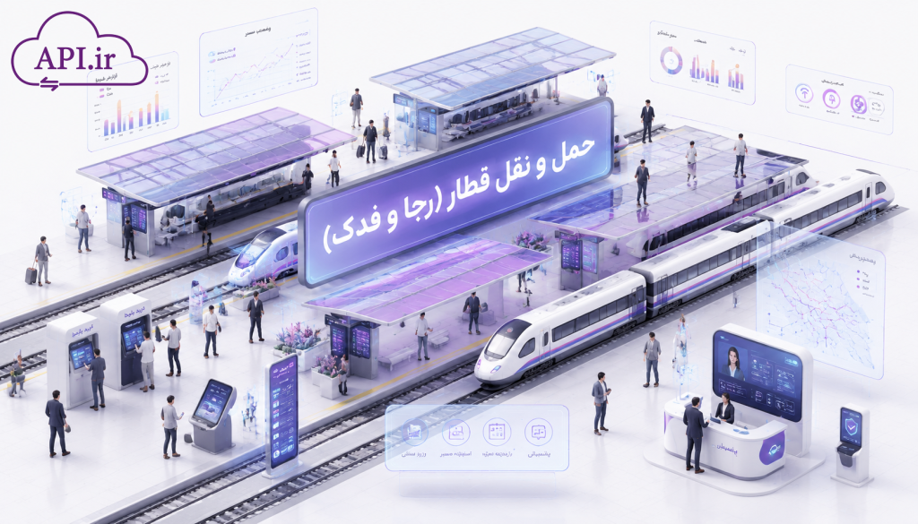 حمل و نقل قطار (رجا و فدک)