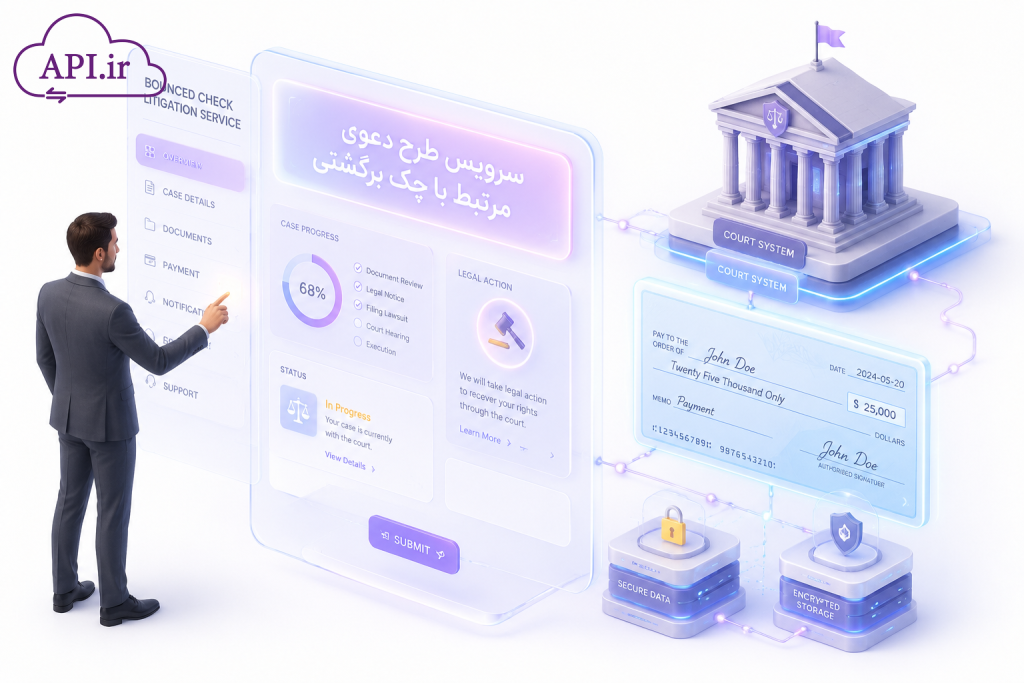 سرویس طرح دعوی مرتبط با چک برگشتی
