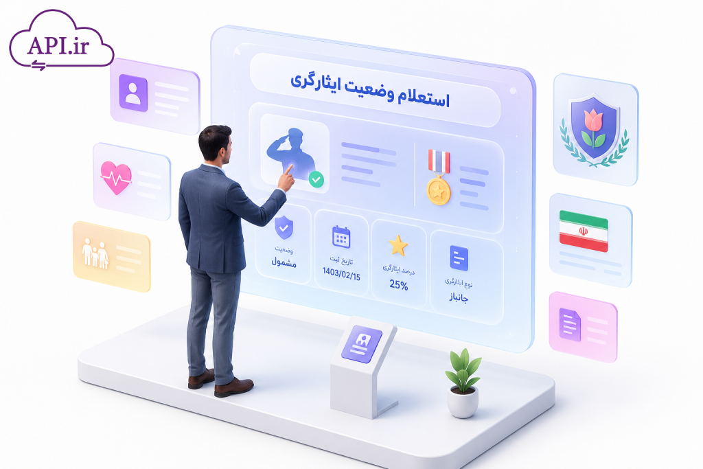 شناسنامه سرویس استعلام وضعیت ایثارگری