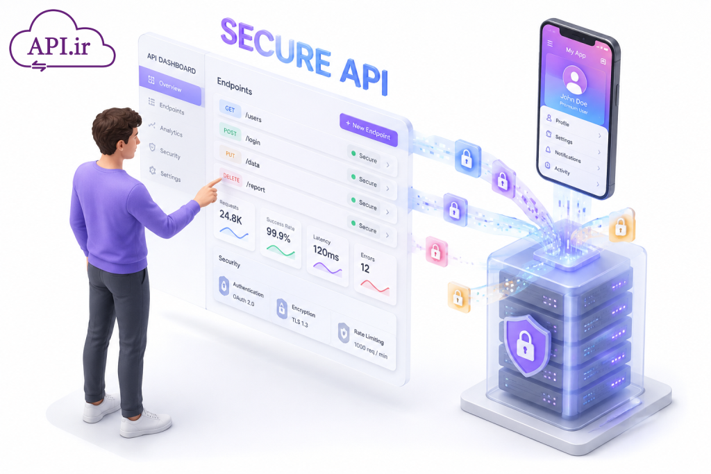 آموزش کامل توسعه API با لاراول احراز هویت، منابع و تست