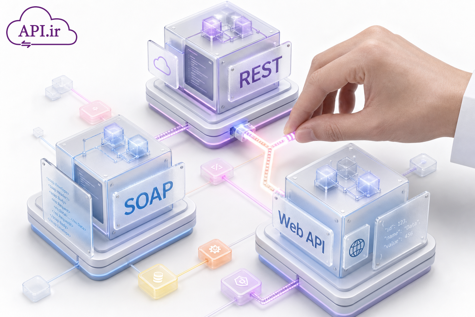 مقایسه REST، SOAP و Web API؛ انتخاب بهترین معماری برای پروژه